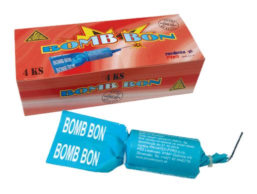 Petardy BOMB-BON 4 ks