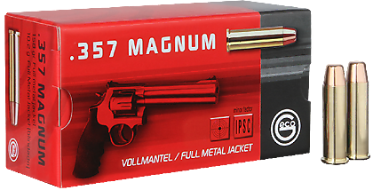 Geco .357 Magnum, FMJ, 10,2 g, IPSC střelivo