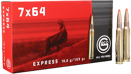 Kulový náboj Geco 7x64 Express 10 g / 155 grs 20 ks