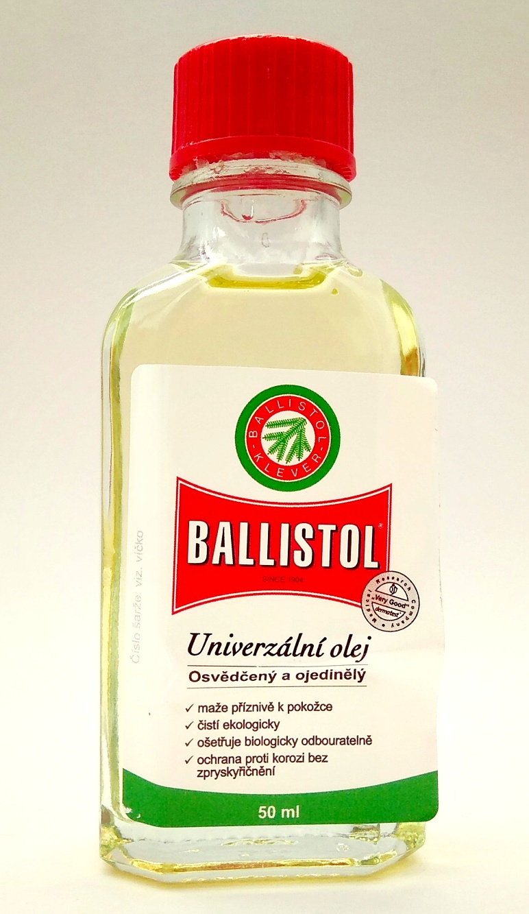 Ballistol univerzální olej na zbraně, 50 ml