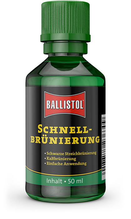 Černidlo na zbraně Ballistol Klever Quickbrowning, 50 ml