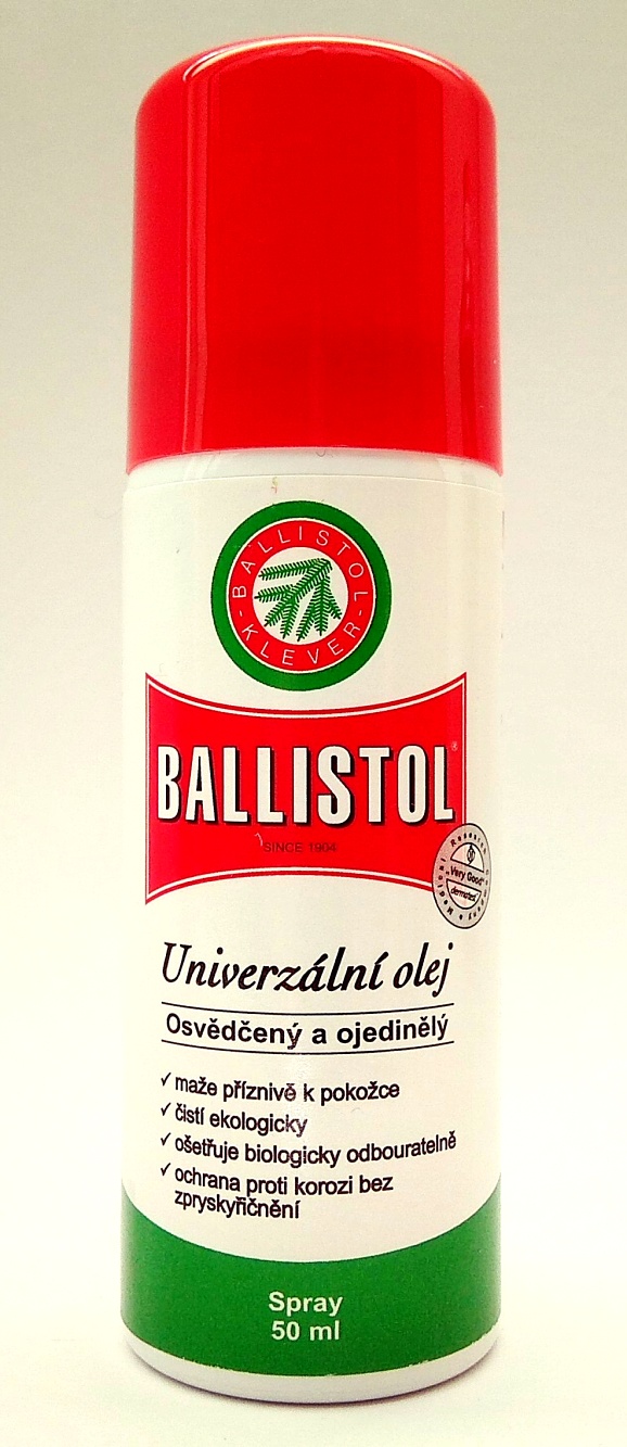 Ballistol univerzální olej na zbraně ve spreji, 50 ml