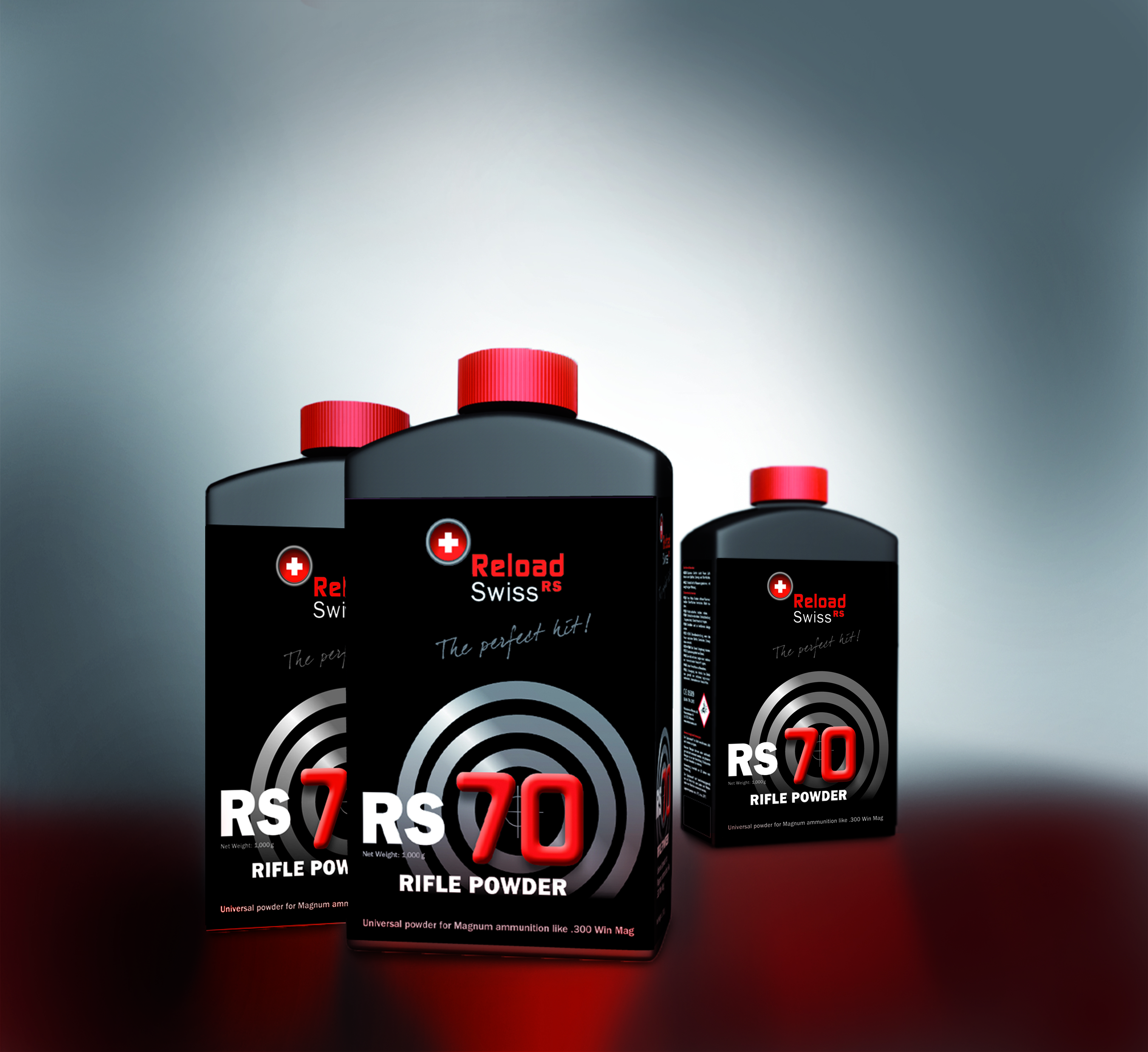 Puškový bezdýmý prach Reload Swiss RS70 1 kg