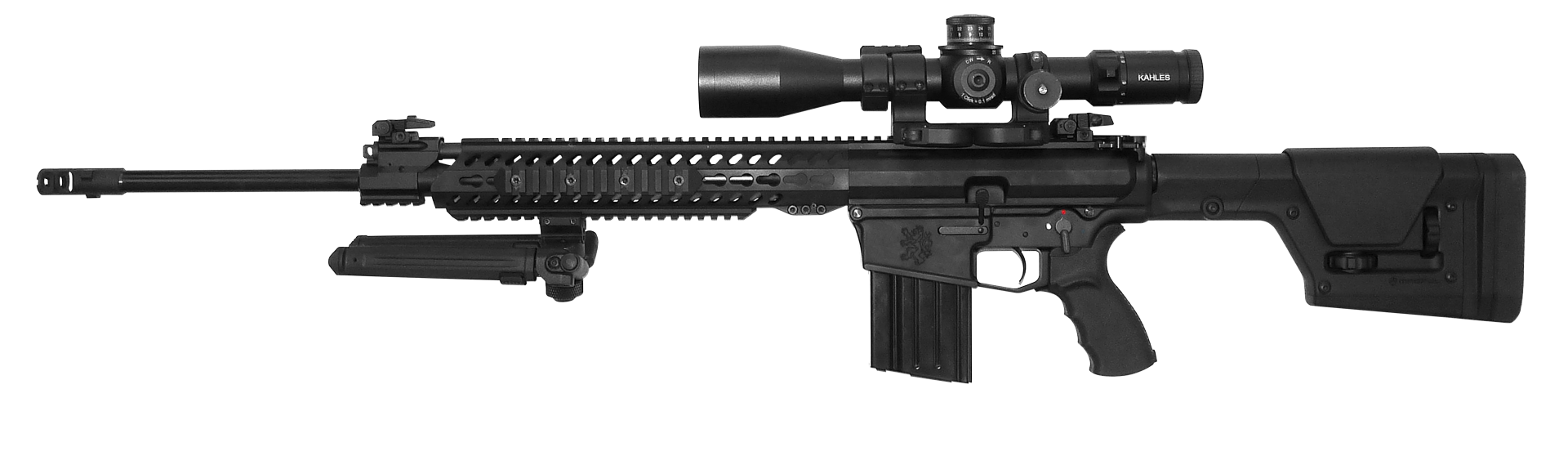 Puška samonabíjecí Luvo LA-110 SASS .308 Win. / 7,62x51 25" černá