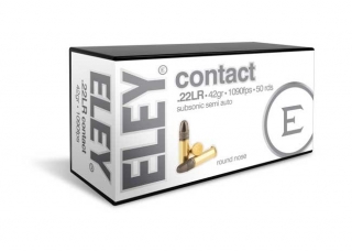 ELEY contact, .22 LR, 42 grs/2,7 g