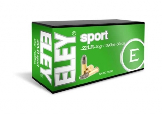 ELEY sport, .22 LR, 40 grs/2,59 g