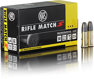 RWS Rifle Match S, .22 LR, 2,6 g