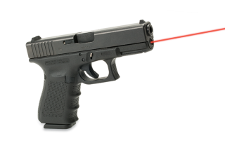 LaserMax LMS-G4-19 červený laser ve vratné pružině pro pistoli Glock 19 Gen4