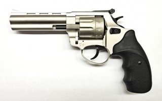 Flobert revolver Zoraki Streamer R1 4,5", ráže 6 mm, matný chrom