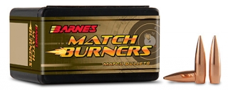 Střela Barnes .30 / .308", Match Burners, 10,1 g, 155 grs, 100 ks