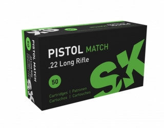 Malorážkový náboj Lapua SK Pistol Match LRN .22 LR 2,59 g / 40 grs