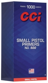Zápalky pistolové CCI 500 Small Pistol (SP) 1 ks